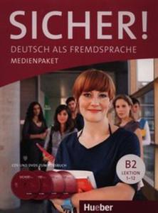 Sicher B2 Medienpaket 2 CD und 2 DVD zum Kursbuch - 2857688033