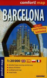 Barcelona laminowany plan miasta 1:20 000 - 2857688077