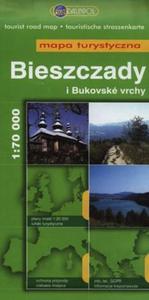 Bieszczady i bukovske vrchy Mapa turystyczna 1:70 000 - 2857688245