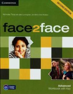 face2face Advanced Workbook with Key - 2857688327