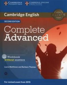 Complete Advanced Workbook without answers +CD - 2857688459
