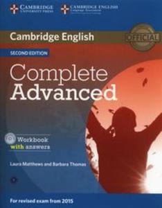 Complete Advanced Workbook with answers + CD - 2857688460