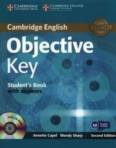 Objective Key A2 Student's Book with answers + CD - 2857688467