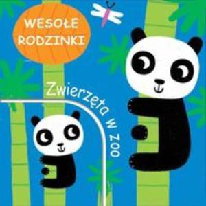 Zwierzta w zoo. Wesoe rodzinki