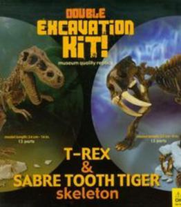 Wykopaliska 2-pack T-Rex / Tygrys szablozbny - 2857689026