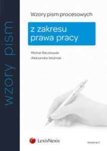 Wzory pism procesowych z zakresu prawa pracy