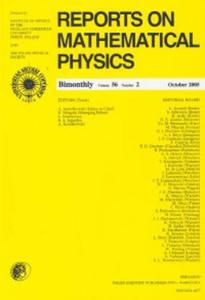 Reports on Mathematical Physics 56/2 wer.eksp. - 2857689186