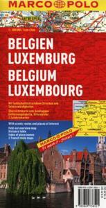 Belgia Luksemburg Mapa drogowa 1:300 000 Marco Polo - 2857689192