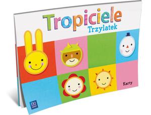 Tropiciele. Wychowanie przedszkolne. Trzylatek. Karty pracy - 2857690390