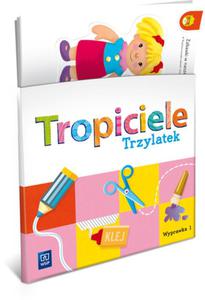 Tropiciele. Wychowanie przedszkolne. Trzylatek. Wyprawka 1 - 2857690391