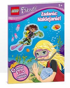 Lego Friends. Zadanie: naklejanie! Ponad 390 naklejek! (LAS-102) - 2857690408