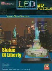 Puzzle 3D Led Statua Wolnoci