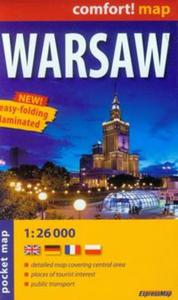 Warsaw pocket map 1:26 000 - 2857690748