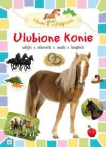 Ulubione konie - Album z naklejkami - 2825659942