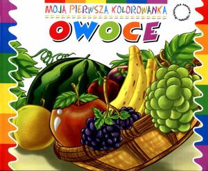 Owoce Moja pierwsza kolorowanka - 2825659996