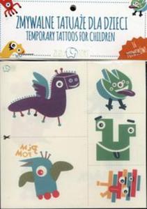 Tatuae dla dzieci - potwory - 2857692789