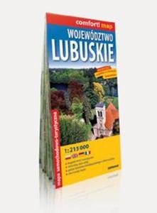 Województwo Lubuskie laminowana mapa samochodowo-turystyczna 1:215 000