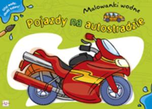 Pojazdy na autostradzie Malowanki wodne - 2825660090