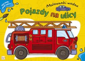 Pojazdy na ulicy Malowanki wodne - 2825660092