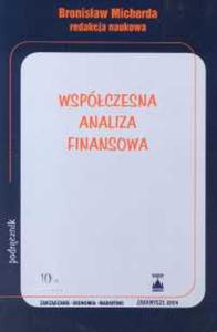 Wspczesna analiza finansowa + CD - 2857693294