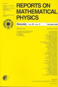 Reports on Mathematical Physics 56/3 - 2857695023