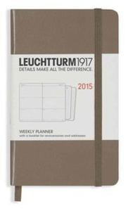 Weekly Planner 2015 Pocket taupe - 2857695111