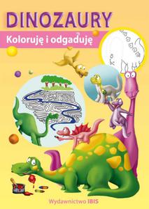 Koloruj i odgaduj Dinozaury - 2825660241