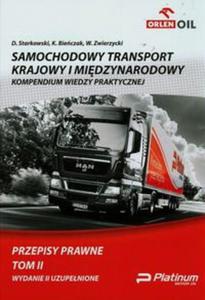 Samochodowy transport krajowy i midzynarodowy t.2 - 2857695985