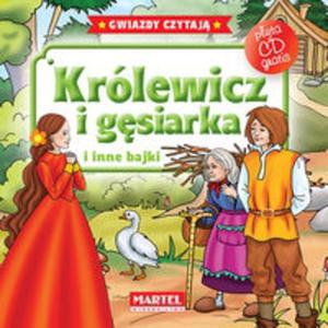 Krlewicz i gsiarka i inne bajki. Gwiazdy czytaj + pyta CD - 2857696678