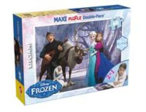 Puzzle dwustronne maxi Frozen 60 - 2857697285