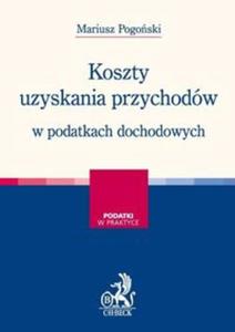 Koszty uzyskania przychodw w podatkach dochodowych - 2857697313