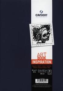 Szkicownik A4 Canson Artbook Inspiration 2x36 kartek granatowy - 2857697659