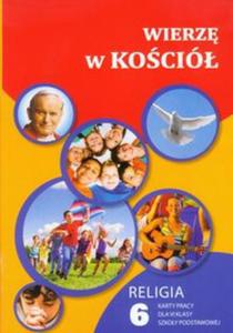 Wierz w Koci 6 Religia Karty pracy - 2857698139