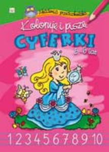 Koloruj i pisz cyferki 5-6 lat - 2825660463