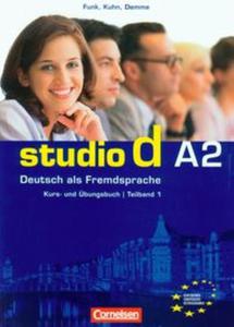 Studio d A2 Teilband 1 Kurs und Ubungsbuch Podrcznik z wiczeniami + CD - 2857698798