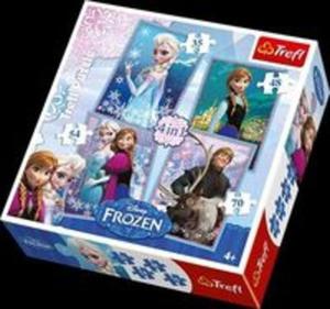 Puzzle 4w1 Frozen - 2857699183