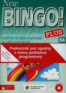 New Bingo Plus 1A Podrcznik z pyt CD + Zeszyt wicze bez elementw pisania - 2857699454