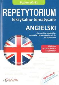 Angielski. Repetytorium leksykalno - tematyczne + Audio CD - 2825660557