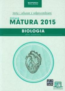 Biologia Nowa Matura 2015 Testy i arkusze z odpowiedziami Zakres rozszerzony ze zdrapk - 2857699755