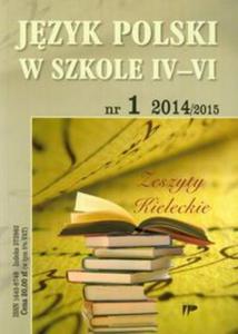 Jzyk Polski w Szkole IV-VI nr 1 2014/2015