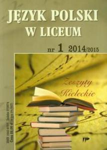 Jzyk Polski w Liceum nr 1 2014/2015 - 2857700406