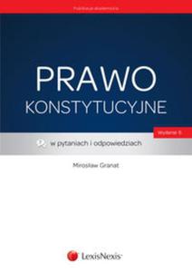 Prawo konstytucyjne w pytaniach i odpowiedziach - 2857700601