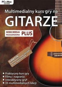 Multimedialny kurs gry na gitarze wersja rozszerzona PLUS - 2857701171