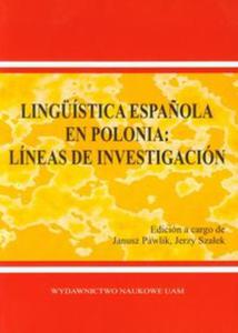 Linguistica Espanola en Polonia Lineas de Investigacion - 2857701241