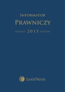 Informator Prawniczy 2015 LexisNexis format A5 Granat - 2857702027