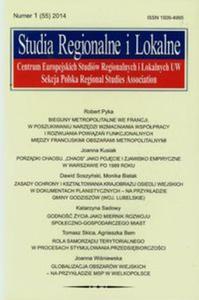 Studia Regionalne i Lokalne 1 (55) 2014 - 2857702630