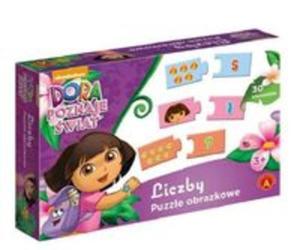 Puzzle Liczby Dora poznaje wiat - 2857702673