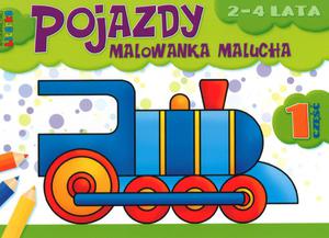 Pojazdy. Malowanka malucha. Cz 1. 2-4 lata - 2857702795