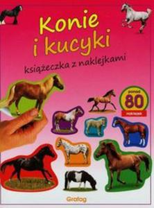 Konie i kucyki Ksieczka z naklejkami - 2857703032