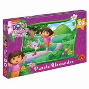 Puzzle Maxi Kolorowa Kraina - Dora Poznaje wiat 20 - 2857703649